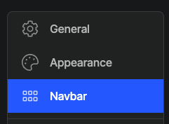 Navbar Menu Item
